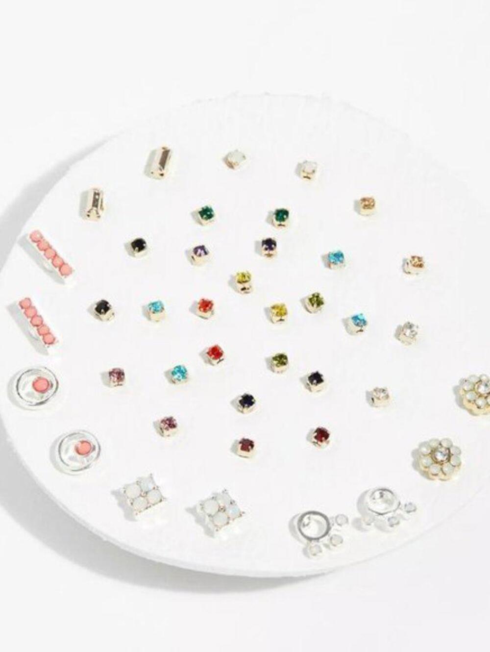 Free People Teeny Tiny Mega Stud Earring Set